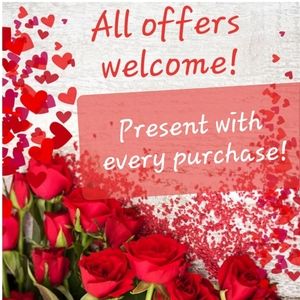Everything must go!  PRESENT WITH EVERY PURCHASE!